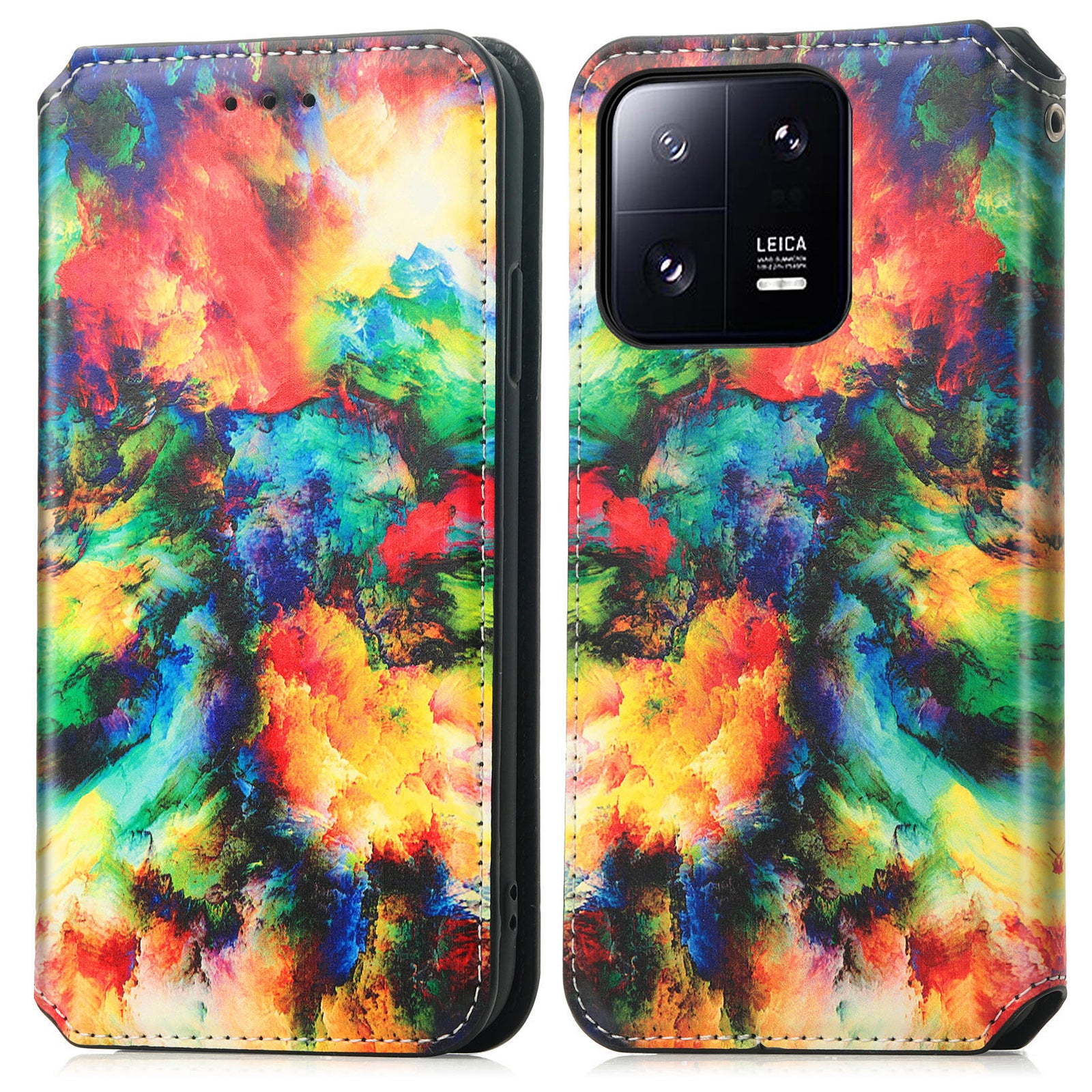CASENEO 001 Series for Xiaomi 13 Pro 5G Anti-drop Flip Leather Wallet Case Stand RFID Blocking Pattern Printing Magnetic Closure Cell Phone Cover CASENEO 001 Series for Xiaomi 13 Pro 5G Anti-drop Flip Leather Wallet Case Stand RFID Blocking Pattern Printing Magnetic Closure Cell Phone Cover